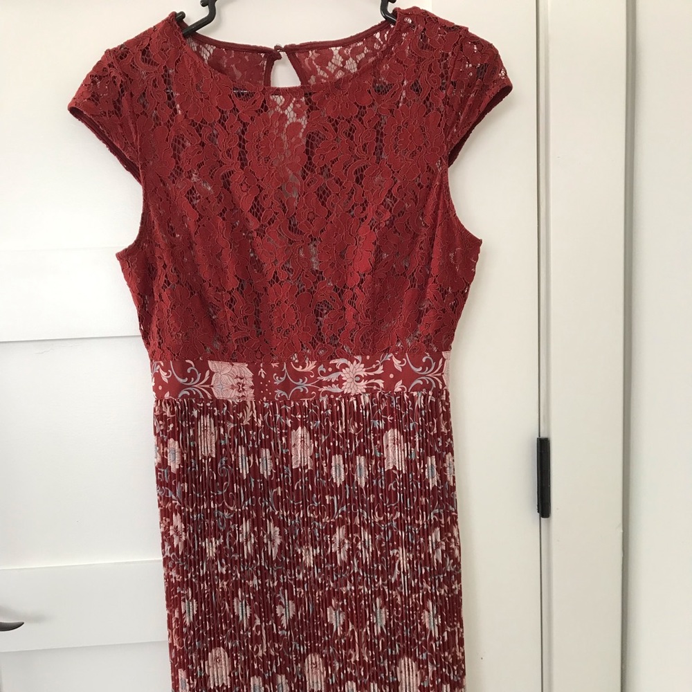 Anthropologie lace dress